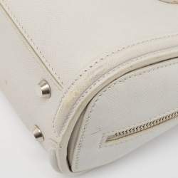 Alexander McQueen Grey Leather Mini Heroine Bag