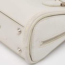 Alexander McQueen Grey Leather Mini Heroine Bag