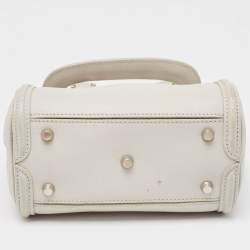 Alexander McQueen Grey Leather Mini Heroine Bag