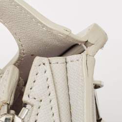 Alexander McQueen Grey Leather Mini Heroine Bag