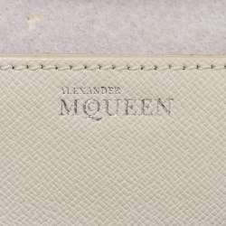 Alexander McQueen Grey Leather Mini Heroine Bag