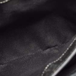 Alexander McQueen Metallic Leather Twin Skull Shoulder Bag