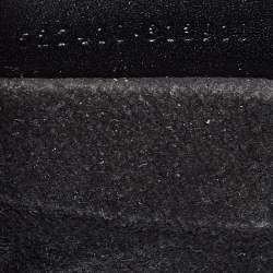 Pre Owned Alexander McQueen White/Black Leather Lucite Heroine Shoulder Bag