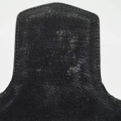 Pre Owned Alexander McQueen White/Black Leather Lucite Heroine Shoulder Bag