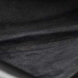 Pre Owned Alexander McQueen White/Black Leather Lucite Heroine Shoulder Bag