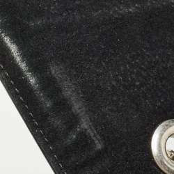 Pre Owned Alexander McQueen White/Black Leather Lucite Heroine Shoulder Bag