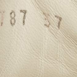 مملوكة مسبقًا Alexander McQueen Oversized Size 37 White Leather and Suede Lace Up Sneakers