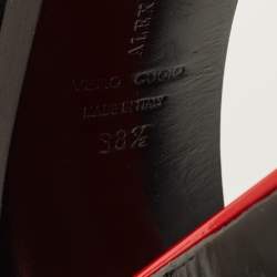 مملوكة مسبقًا Alexander McQueen Size 38.5 Black Stretch Fabric Ankle Length Boots