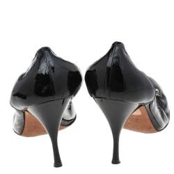 Alexander McQueen Black Patent Leather Pumps Size 38