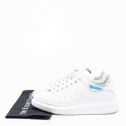 Pre Owned Alexander McQueen White Leather Sneakers Size 39