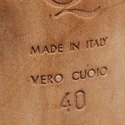 Pre Owned Alexander McQueen Black Leather Studded Caged Sandals Size 40