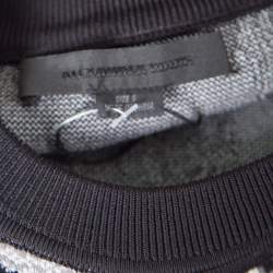 Pre Owned فستان بوديكون تي باي أليكساندر وانغ أسود جاكار مطبوع بلا أكمام S