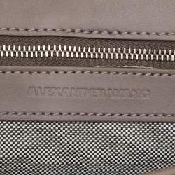 Alexander Wang Grey Leather Attica Top Handle Bag