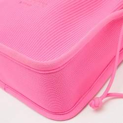 Alexander Wang Fuchsia Pink Knit Fabric Small Ryan Hobo
