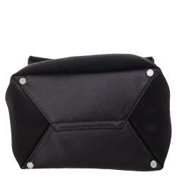 Alexander Wang Black Satin Lunch Clutch