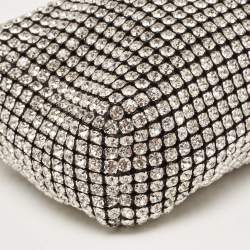 Alexander Wang Black Crystal Embellished Mini Heiress Pouch Bag