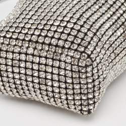 Alexander Wang Black Crystal Embellished Mini Heiress Pouch Bag