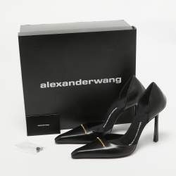 Alexander Wang Black Leather Viola Pumps Size 39