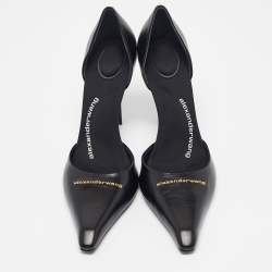 Alexander Wang Black Leather Viola Pumps Size 39.5