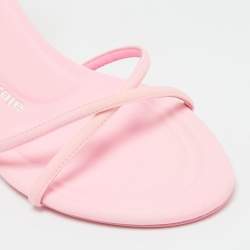 مملوكة مسبقًا Alexander Wang Dahlia Size 39 Pink Neoprene Ankle Strap Sandals