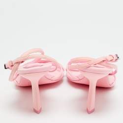 مملوكة مسبقًا Alexander Wang Dahlia Size 39 Pink Neoprene Ankle Strap Sandals