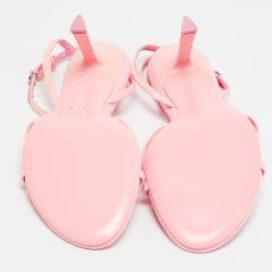 مملوكة مسبقًا Alexander Wang Dahlia Size 39 Pink Neoprene Ankle Strap Sandals