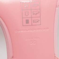 مملوكة مسبقًا Alexander Wang Dahlia Size 39 Pink Neoprene Ankle Strap Sandals