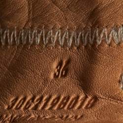 مملوكة مسبقًا Alexander Wang Black Leather Anouck Ankle Boots Size 36