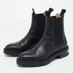 مملوكة مسبقًا Alexander Wang Black Leather Anouck Ankle Boots Size 36