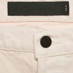Denim X Alexander Wang Pink Distressed Denim Rival Jeans M Waist 34"