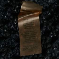 مملوكة مسبقًا سويت شيرت ألكساندر وانغ كروشيه أسود شفاف ميديوم