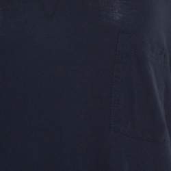 T By Alexander Wang Navy Blue Jersey Long Sleeve Top L