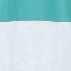 T By Alexander Wang Green Leather Boxy Fit Top S 