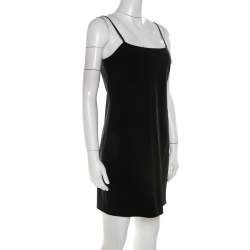 T by Alexander Wang Black Wool Mini Dress S