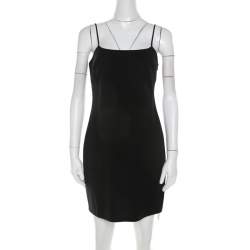 T by Alexander Wang Black Wool Mini Dress S