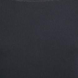 Pre Owned Alexander Wang Black Knit Cropped Full Sleeve Top S