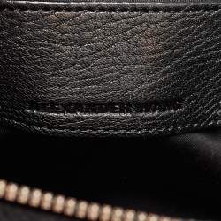 Pre Owned Alexander Wang Black Pebbled Leather Rocco Duffle Bag