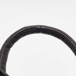 Pre Owned Alexander Wang Black Pebbled Leather Rocco Duffle Bag