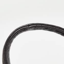 Pre Owned Alexander Wang Black Pebbled Leather Rocco Duffle Bag