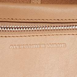 Alexander Wang Beige Leather Emile Satchel