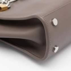 Pre Owned Alexander Wang Grey Leather Attica Shoulder Bag