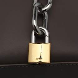 Pre Owned Alexander Wang Grey Leather Attica Shoulder Bag