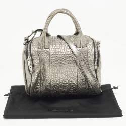 Alexander Wang Metallic Textured Leather Rocco Bag