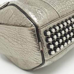 Alexander Wang Metallic Textured Leather Rocco Bag