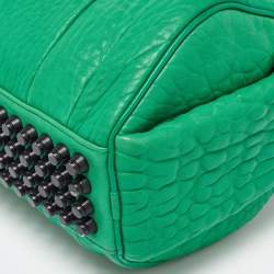 Alexander Wang Green Pebbled Leather Rocco Bag