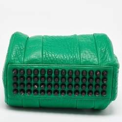 Alexander Wang Green Pebbled Leather Rocco Bag
