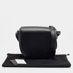 Alexander Wang Black Leather Studded Lia Shoulder Bag