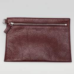 Pre Owned Alexander Wang Burgundy Leather Tote