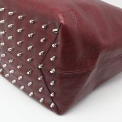 Pre Owned Alexander Wang Burgundy Leather Tote