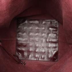 Pre Owned Alexander Wang Burgundy Leather Tote